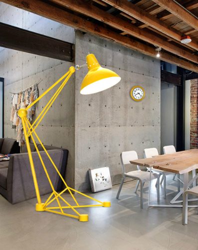 Industrial style use modern floor lamps