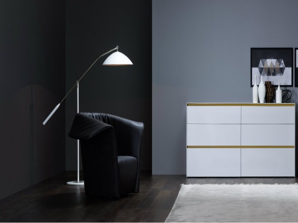 Modern floor lamps to use in a bedroom