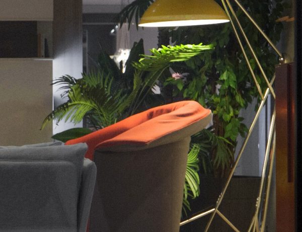 Diana Yellow Modern Floor Lamp from DeligthFULL