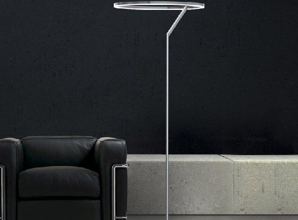 White Modern Floor Lamp