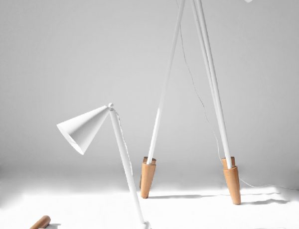 Foldy Lamp by Ia Kutateladze