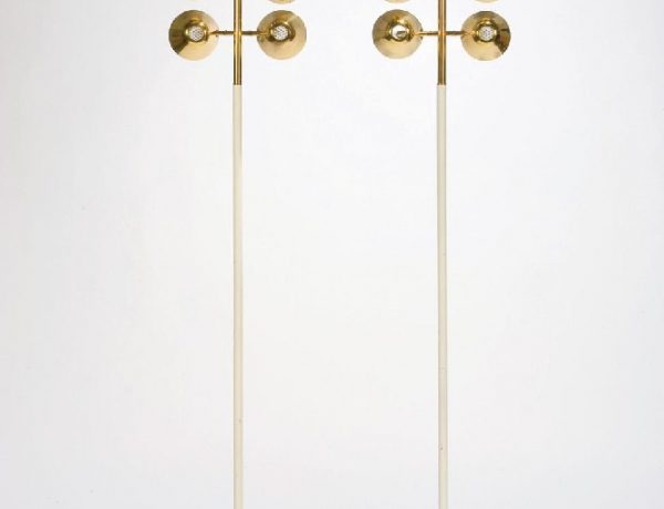 Gino Sarfatti, attributed - Arteluce - Pair of floor lamps