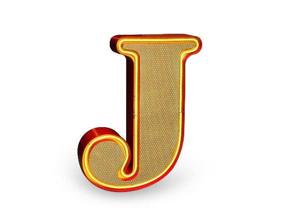 J Graphic Lamp by DelightFULL