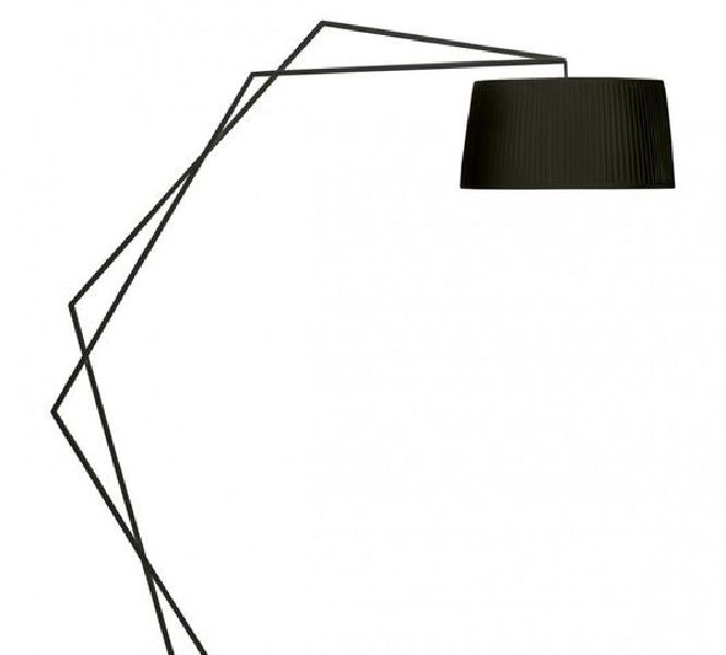 Okha black modern table lamp