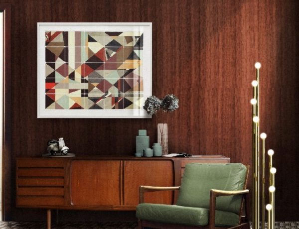Satrdust Golden Floor Lamp by DelightFULL