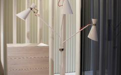 Simone White Floor Lamp by DelightFULL