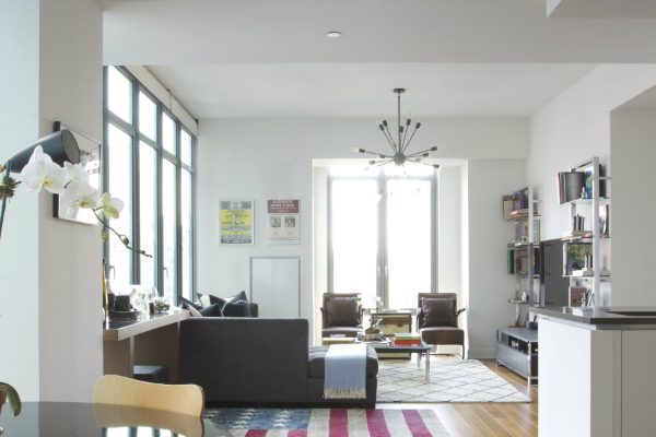 Sasha Bikoff Dreamy New York Interior Design with Modern Floor Lamps