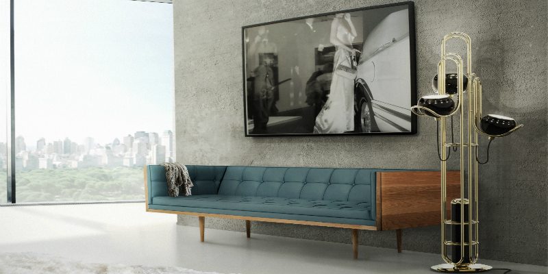 6 Charming Golden Modern Floor Lamps to Light Up Your Home this Fall