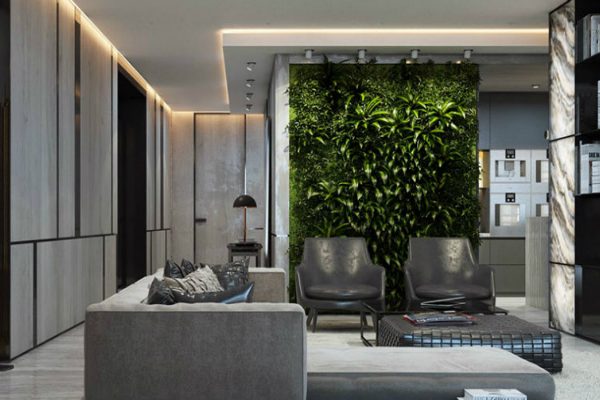 Luxurious House in Miami Boasts Amazing Modern Floor Lamps