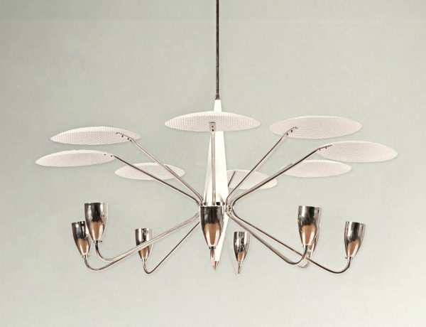 Fabulous Mid-Century Circular Ceiling Lights