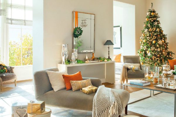 Golden Floor Lamps for a Luxury Christmas