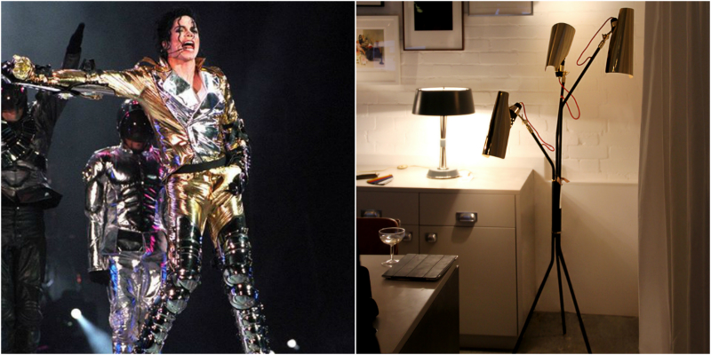 Mid-Century Jackson Floor Lamp as Seen by TRENDZINE