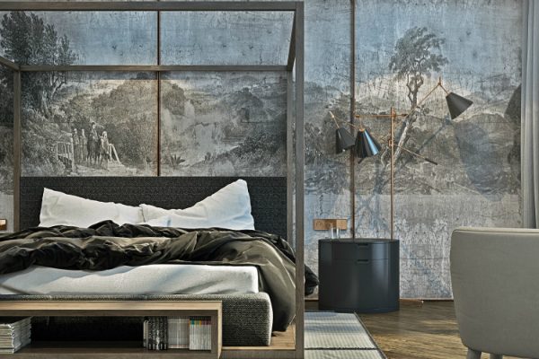 Discover This Kyiv Home with Classic Features and Modern Floor Lamps