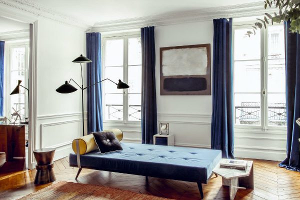 Stunning Lighting Designs Shine in Hilary Swank's Paris Apartment feat