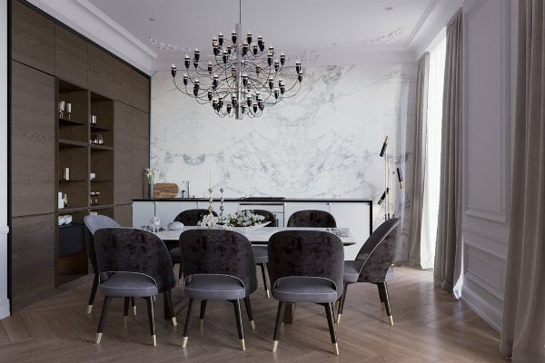 Luxurious Apartment with Stunning Lighting Designs & Modern Furniture FEAT