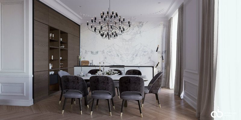Luxurious Apartment with Stunning Lighting Designs & Modern Furniture FEAT