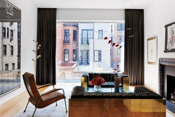 Manhattan House Filled with Mid-Century Lighting Designs feat