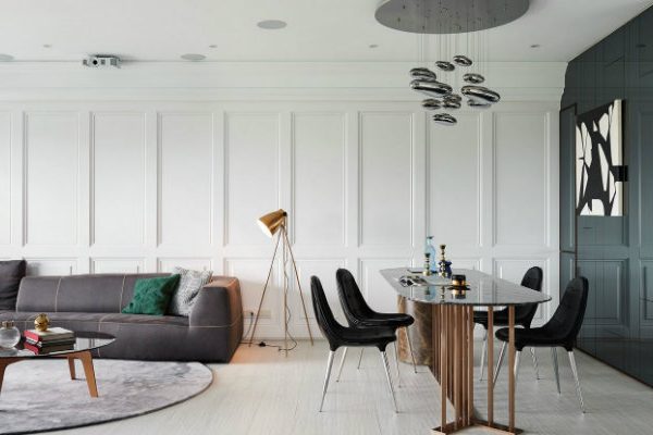 Modern Apartment in Taiwan Filled with Stunning Lighting Designs FEAT