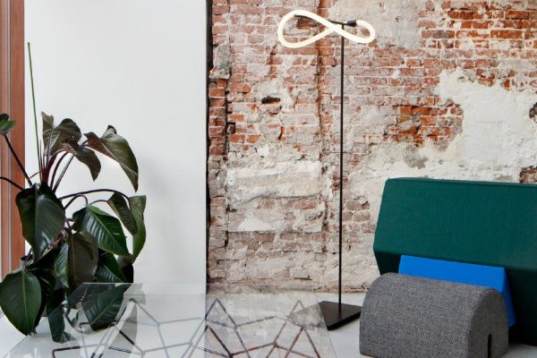 Rotterdam House with Exposed Brick Walls and Industrial Lighting 7