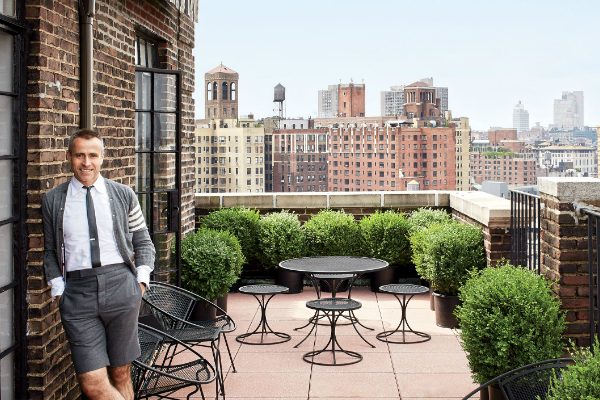 Thom Browne’s Manhattan Apartment Filled with Modern Floor Lamps
