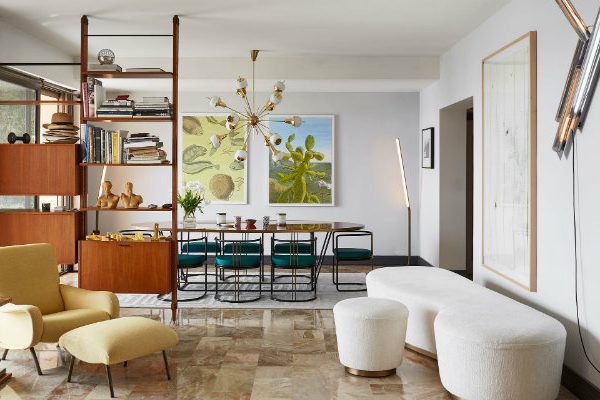 Timeless Luxury Apartment in Monaco Filled with Mid-Century Lighting FEAT