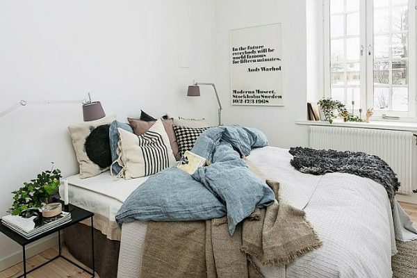 Dress Up Your Scandinavian Bedroom with These Modern Floor Lamps feat