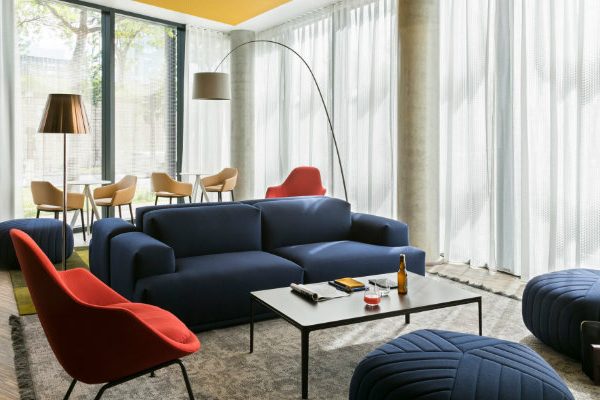 Colorful Okko Hotel Features Stunning Mid-Century Lighting Designs