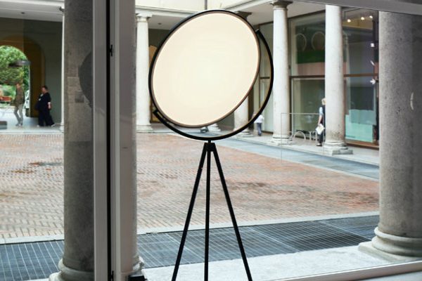 Floor Lamps Essentials Flat Disc Superloon Lamp for Flos FEAT