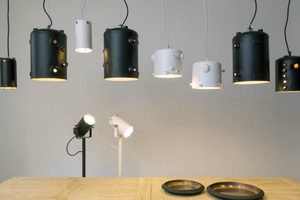 Floor Lamps Essentials Dazzling Copper Floor Lamps by Willem Heeffer FEAT
