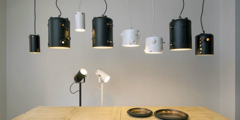 Floor Lamps Essentials Dazzling Copper Floor Lamps by Willem Heeffer FEAT