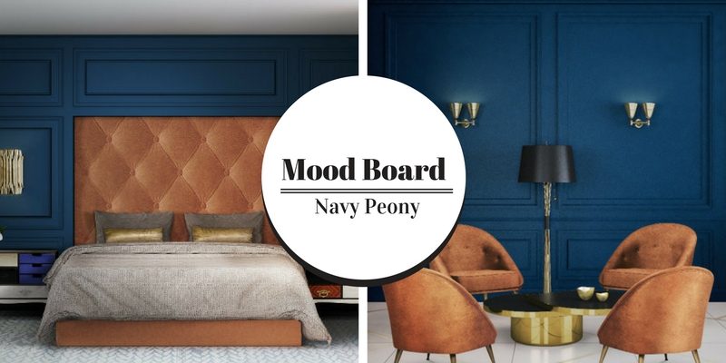 Mood Board Why Navy Peony is the Best Pantone Color for This Fall 8