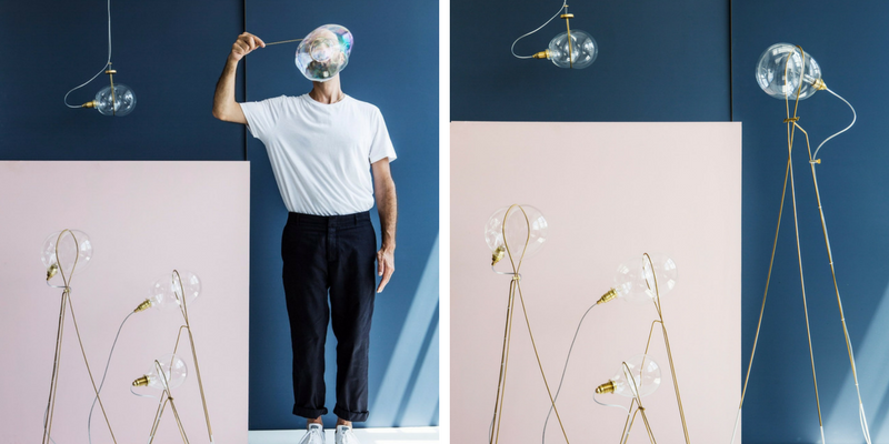 Check This Project Now! Ohad Benit Brass Floor Lamps Unique Design!