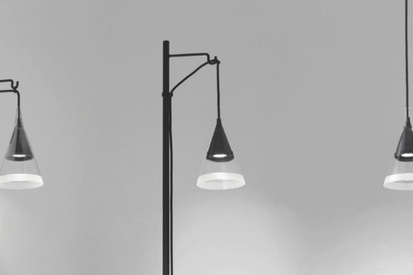 Floor Lamps Essentials David Chipperfield's Glass Lamps for Artemide FEAT