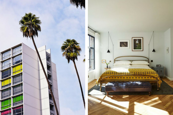 The Line Hotels And It's Unique Floor Lamp Design