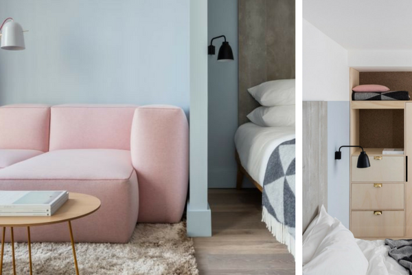 Minimal Interior Design Shapes this Interior Nomadic Hotel