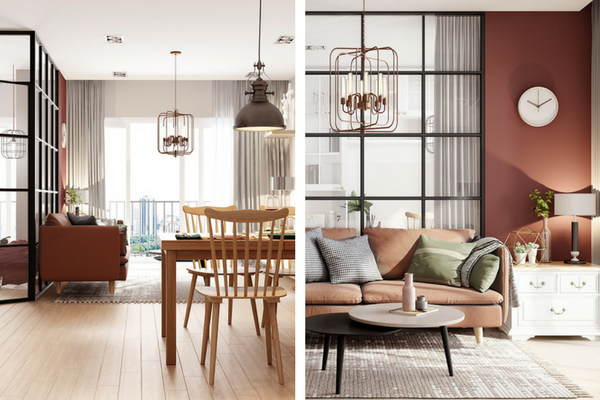 Mid-Century Lighting Shines in Scandinavian Home