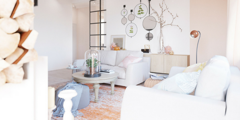 Charming, Fresh and Cosy Modern Interior Design Project!