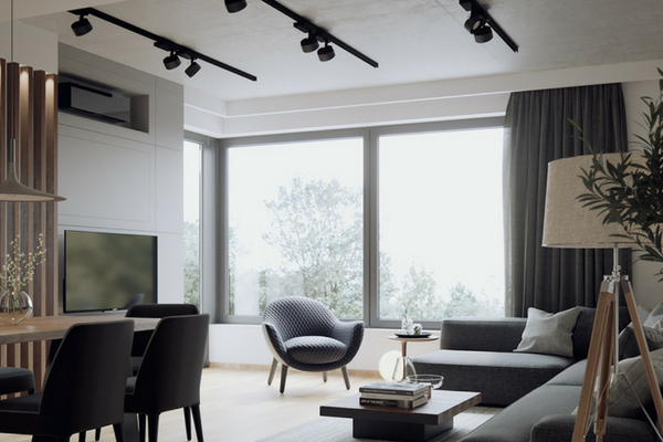 Discreet, Simple and Relaxed Interior Design Project