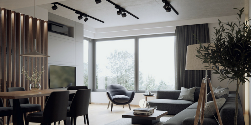 Discreet, Simple and Relaxed Interior Design Project