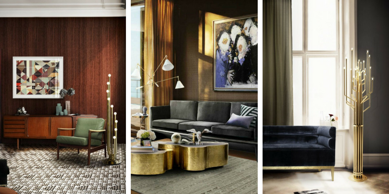 Let Your Home Shine With Your New Golden Floor Lamp