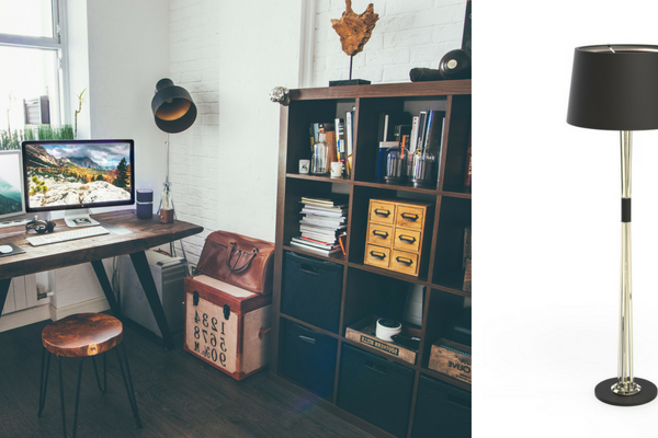 Rock your home with a black floor lamp (5)