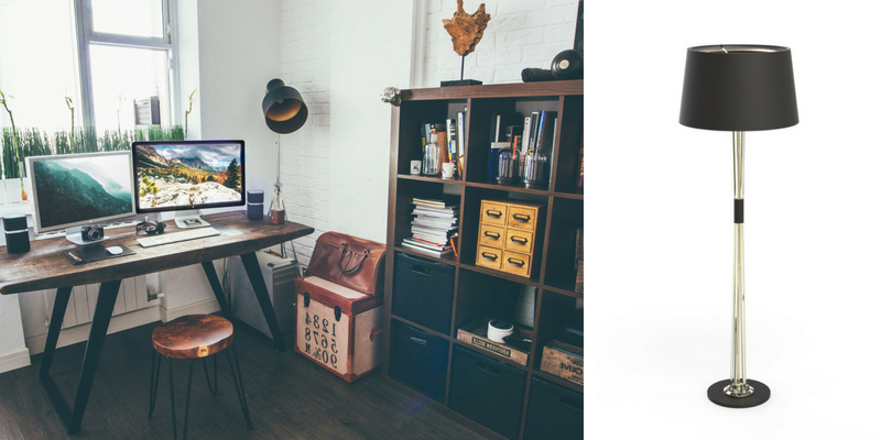Rock your home with a black floor lamp (5)