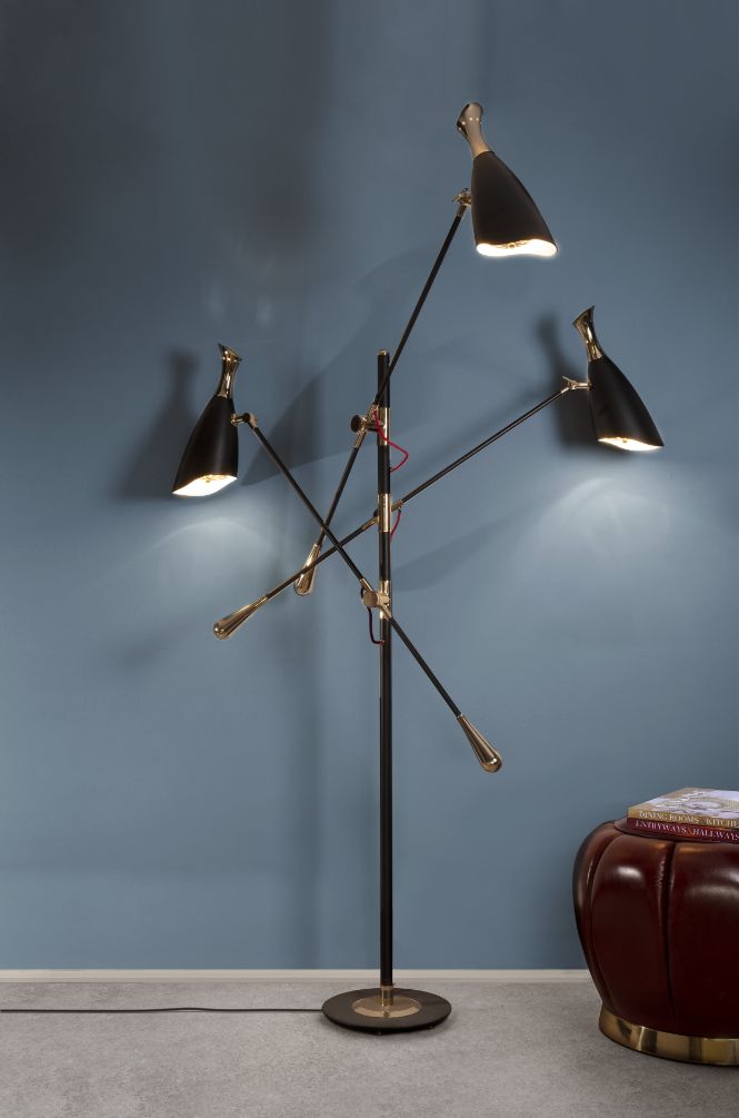 5 Mid-Century Floor Lamps For Your Home Office Decor!