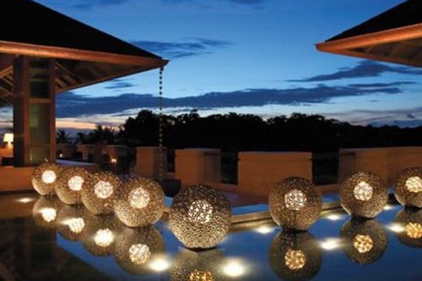 Outdoor Lighting scenarios set with modern floor lamps that you will love!
